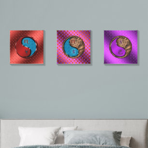 Scorpio & Earth Boar Canvas Photo Tile