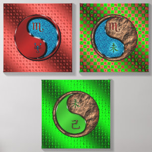 Scorpio & Earth Goat Photo Tile