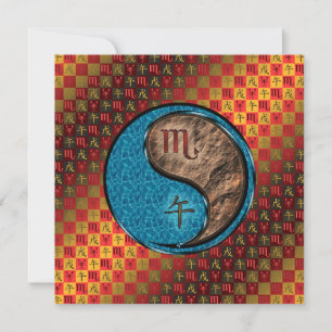 Scorpio & Earth Horse Card