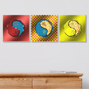 Scorpio & Fire Monkey Canvas Photo Tile