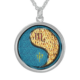 Scorpio & Fire Monkey Sterling Silver Necklace