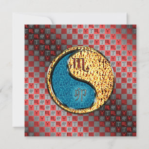 Scorpio & Fire Rabbit Card