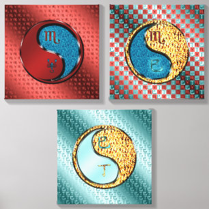 Scorpio & Fire Snake Photo Tile