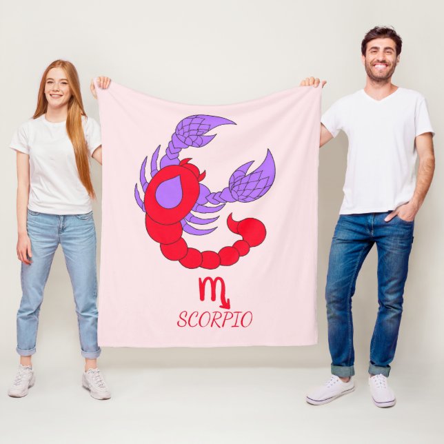 Scorpio Fleece Blanket (In Situ)