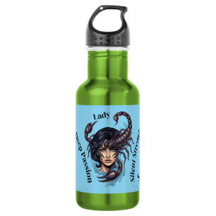 Scorpio for Women – Mystical Water Sign Design Stainless Steel Water Bottle
