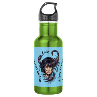 Scorpio for Women – Mystical Water Sign Design Stainless Steel Water Bottle