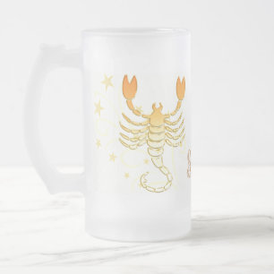 Scorpio Frosted Mug
