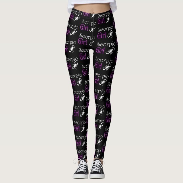 Scorpio girl leggings (Front)