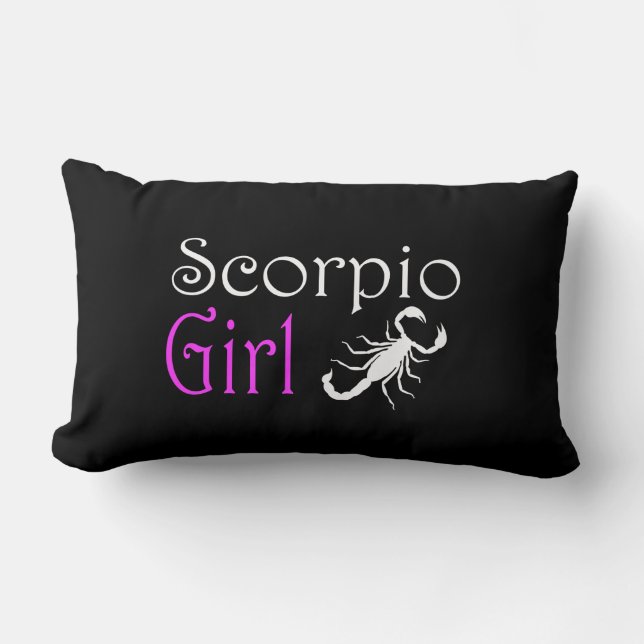 Scorpio girl lumbar pillow (Front)