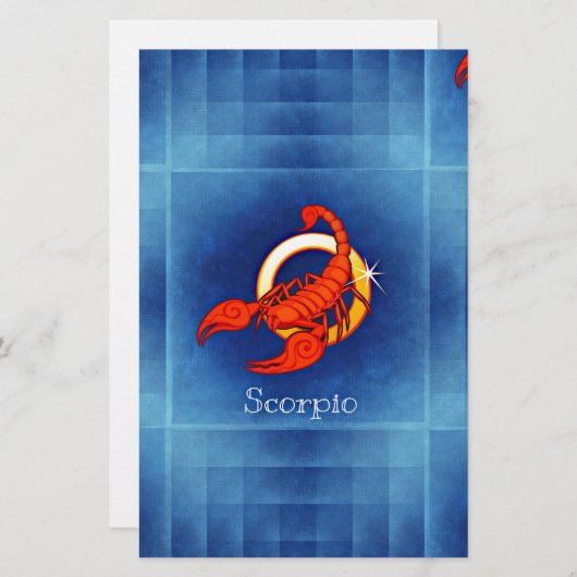 scorpio horoscope (Front/Back)