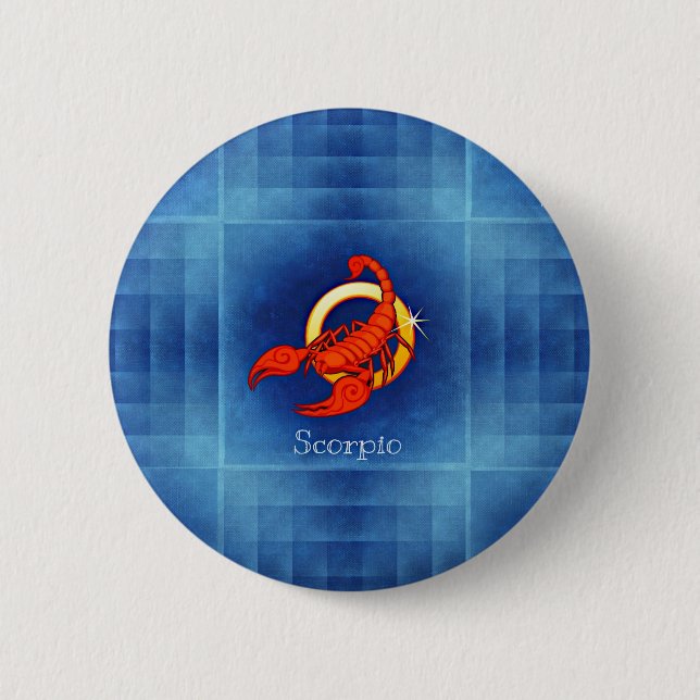 scorpio horoscope button (Front)