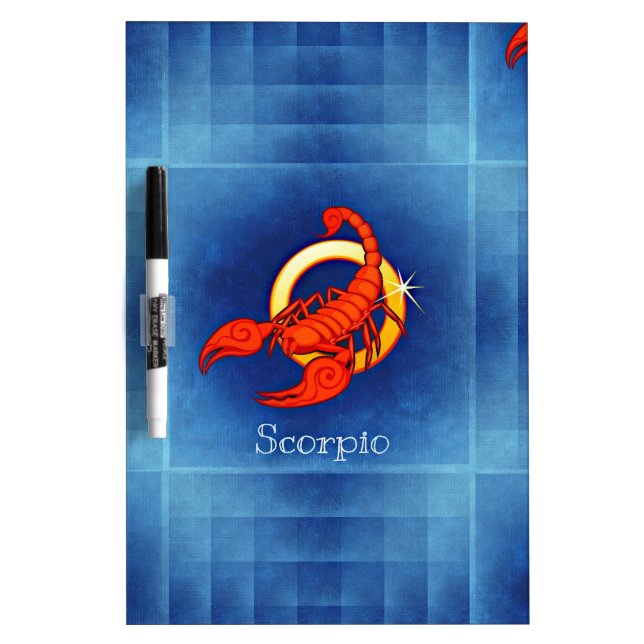 scorpio horoscope dry erase board (Front)