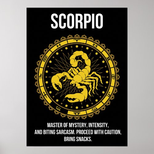 Scorpio _ Horoscope Funny Zodiac Sign Humor