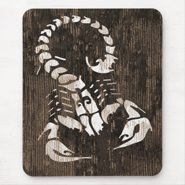 Scorpio Horoscope mouse pad (Front)