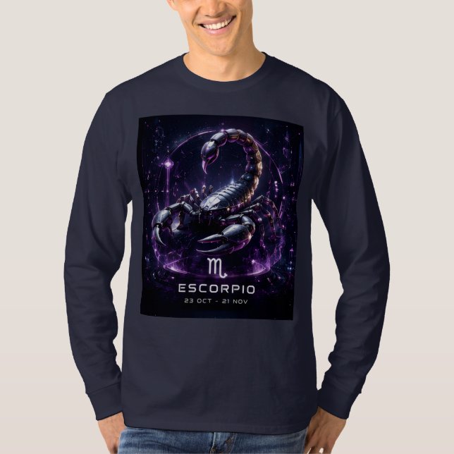 scorpio, horoscope,  T-Shirt (Front)