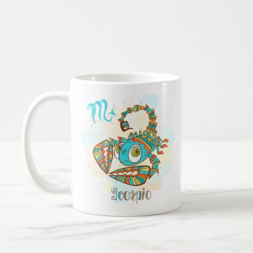 Scorpio Horoscope Zodiac Oct 23 _ Nov 21 Birthday Coffee Mug