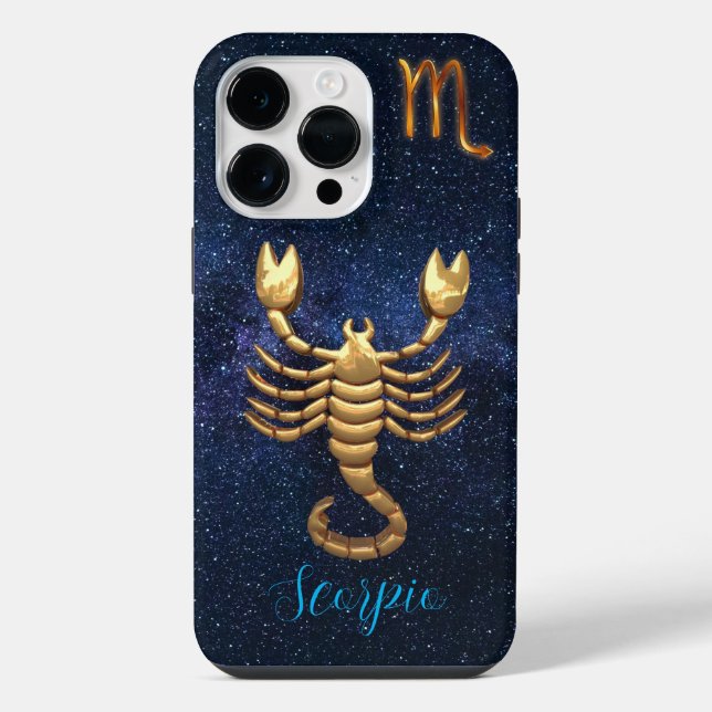 Scorpio Iphone Case (Back)