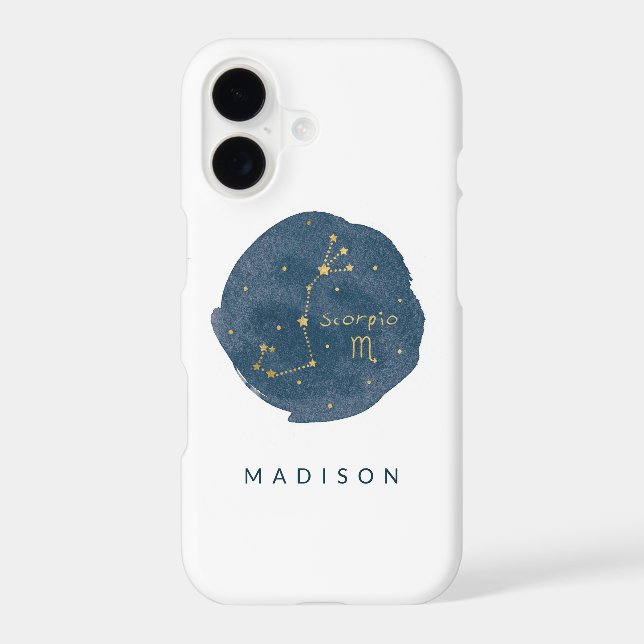 Scorpio Iphone Case (Back)