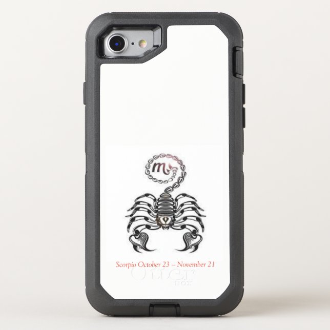 Scorpio Iphone case cover (Back)