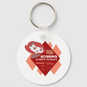 Scorpio Keychain