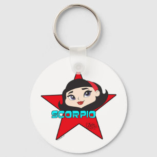 Scorpio Keychain