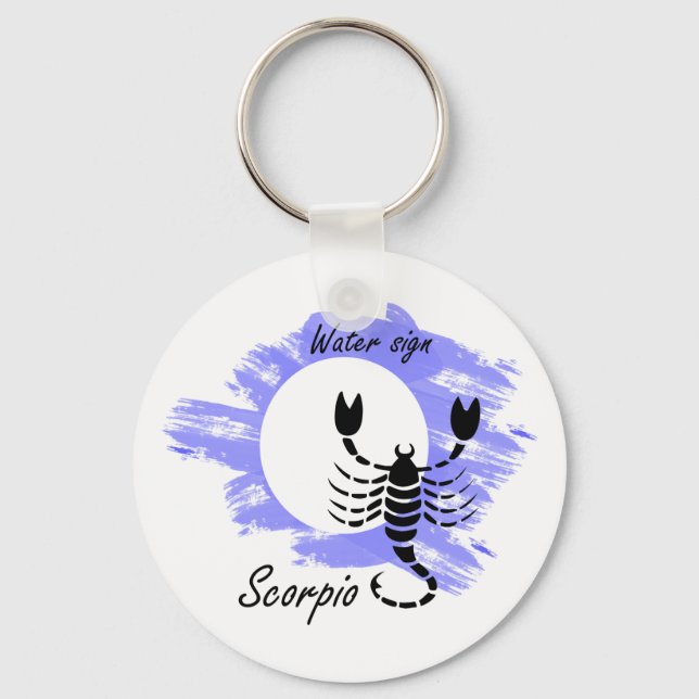 Scorpio Keychain (Front)