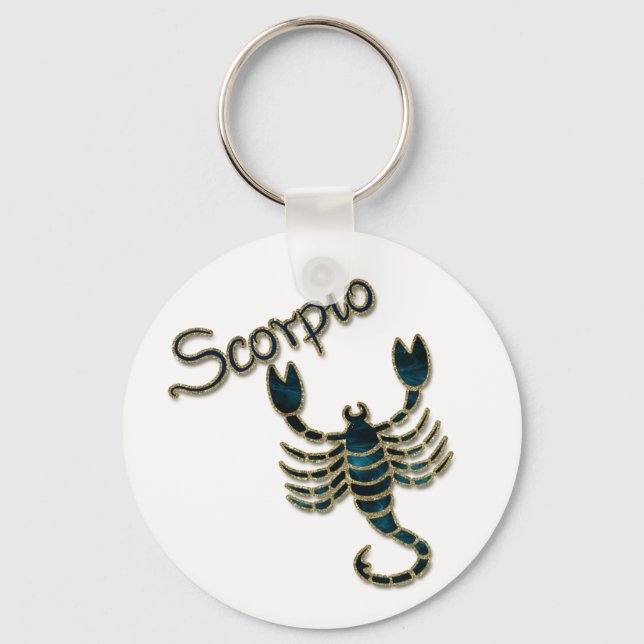 Scorpio Keychain (Front)