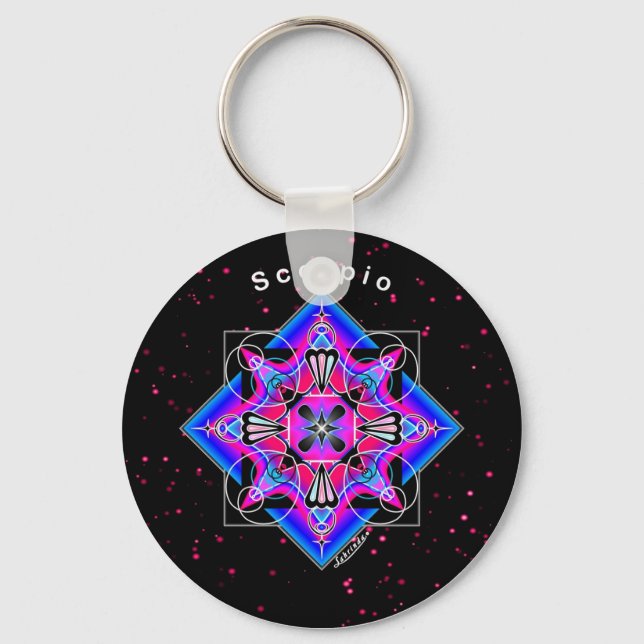 Scorpio Keychain (Front)