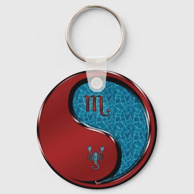 Scorpio Keychain (Front)