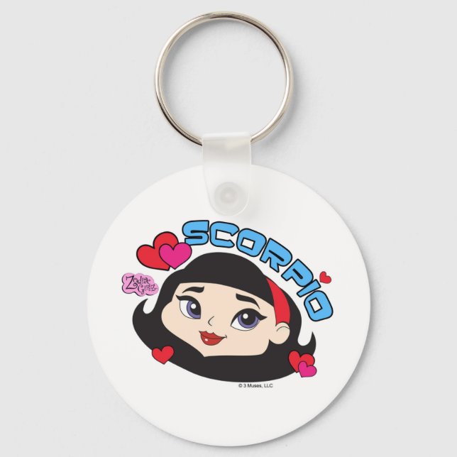 Scorpio Keychain (Front)