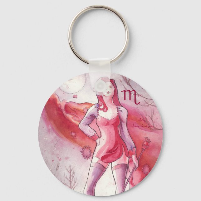 Scorpio Keychain (Front)