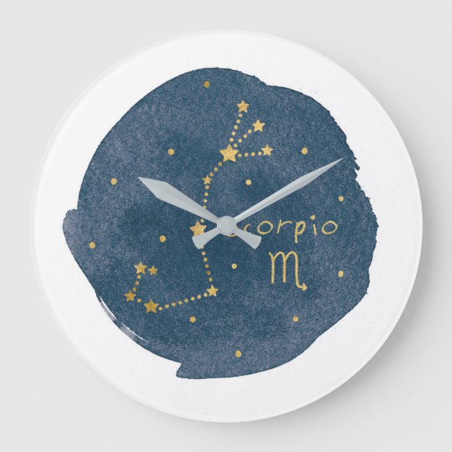 Scorpio Large Clock (Front)