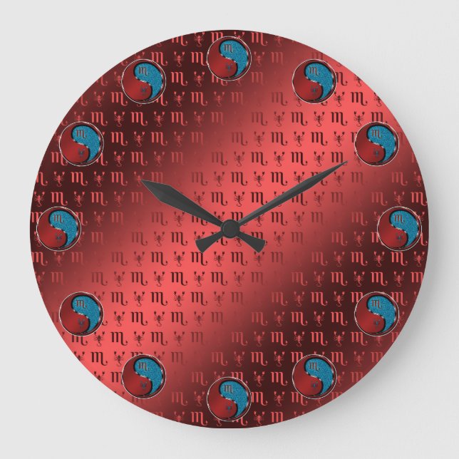 Scorpio Large Clock (Front)