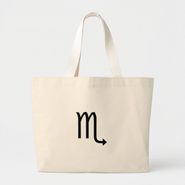 Scorpio Large Tote Bag (Front)