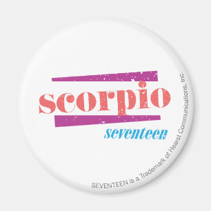 Scorpio LtPink Magnet