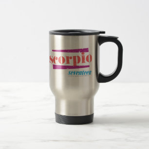 Scorpio LtPink Travel Mug