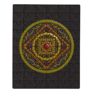 Scorpio Mandala Acrylic Puzzle