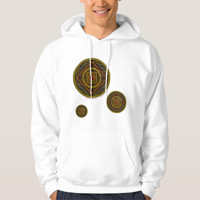Scorpio Mandala Men's Light Shirt (Front)
