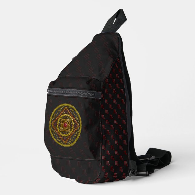 Scorpio Mandala Sling Bag (Right Corner)