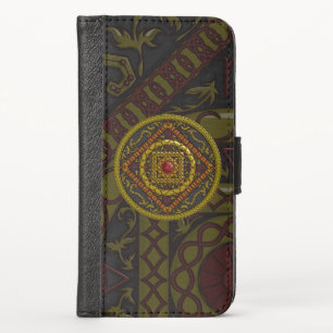 Scorpio Mandala Smartphone Wallet Case