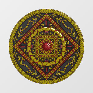 Scorpio Mandala Wall Decal