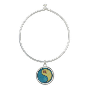 Scorpio & Metal Dog Bangle Bracelet