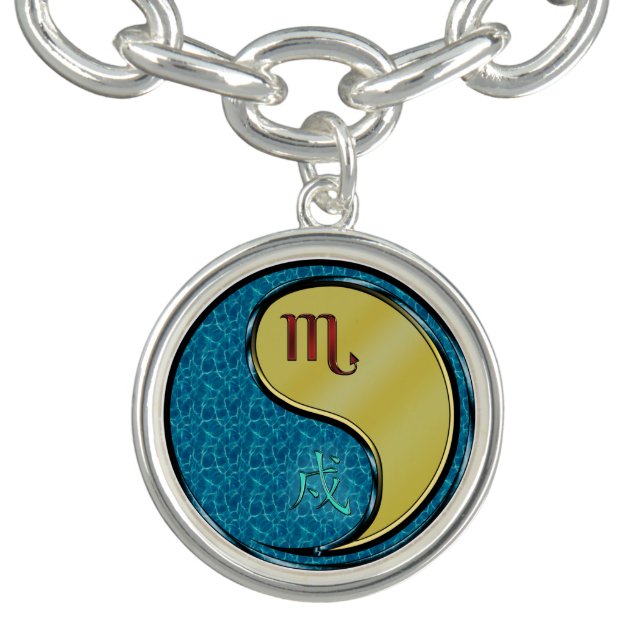 Scorpio & Metal Dog Bracelet (Design)