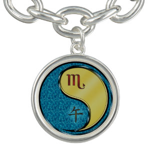 Scorpio & Metal Horse Bracelet