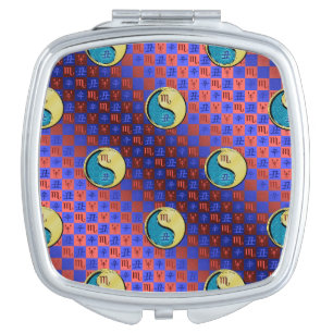 Scorpio & Metal Ox Compact Mirror