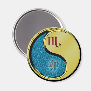 Scorpio & Metal Rabbit Magnet