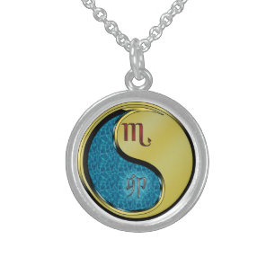 Scorpio & Metal Rabbit Sterling Silver Necklace