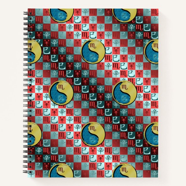 Scorpio & Metal Snake Notebook (Front)