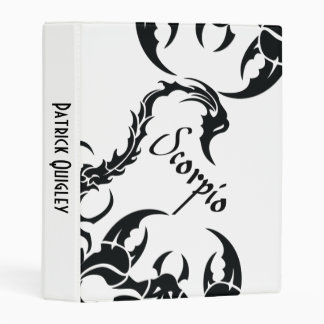 Scorpio Mini Binder