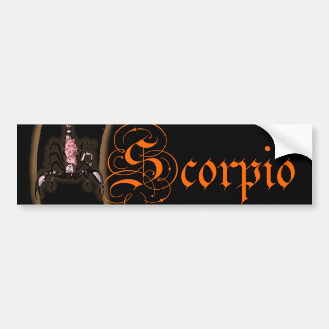Scorpio Moons Bumper Sticker (Front)